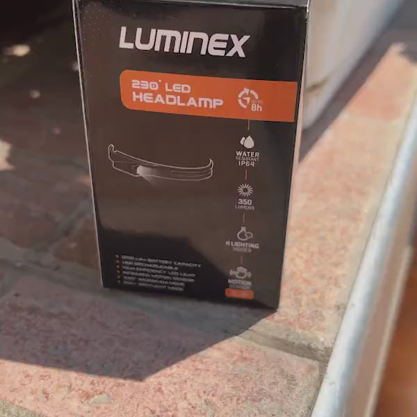 LuminX Fejlámpa