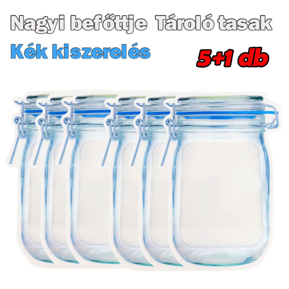 Nagyi Befőttje Tároló tasak - Kék kiszerelés