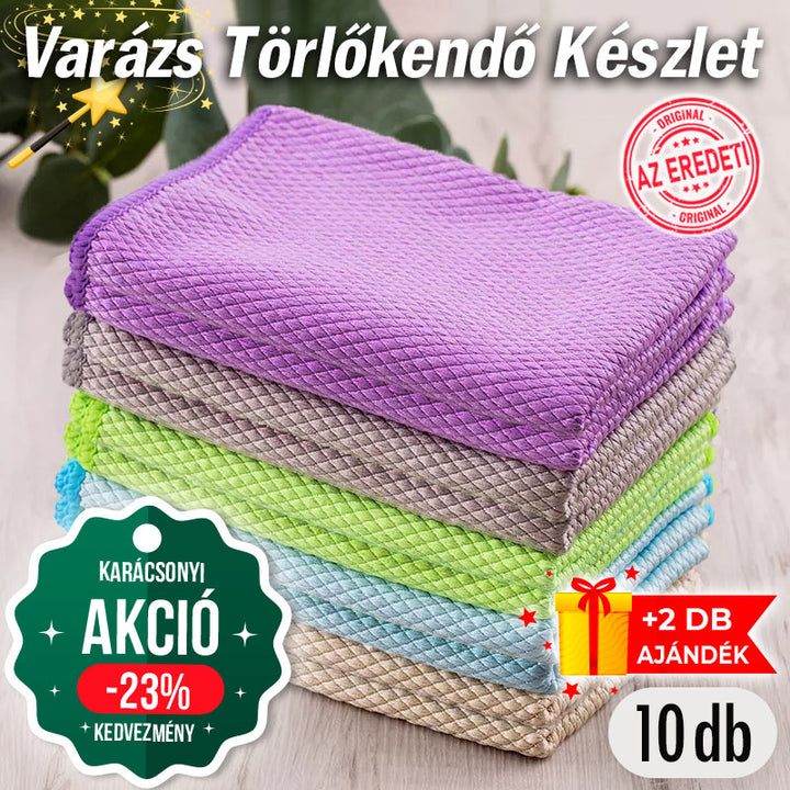 Varázs törlőkendő készlet