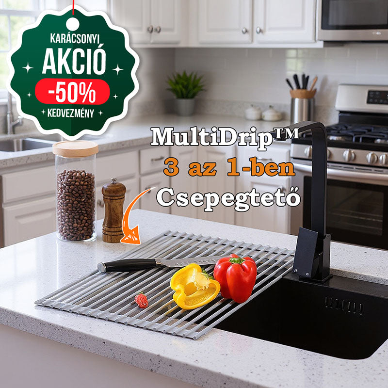 MultiDrip™ Multifunkciós feltekerhető csepegtető