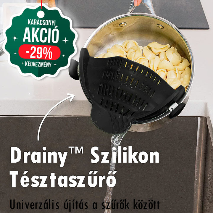 Drainy Szilikon Tésztaszűrő