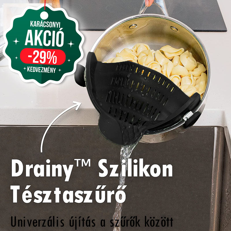 Drainy Szilikon Tésztaszűrő