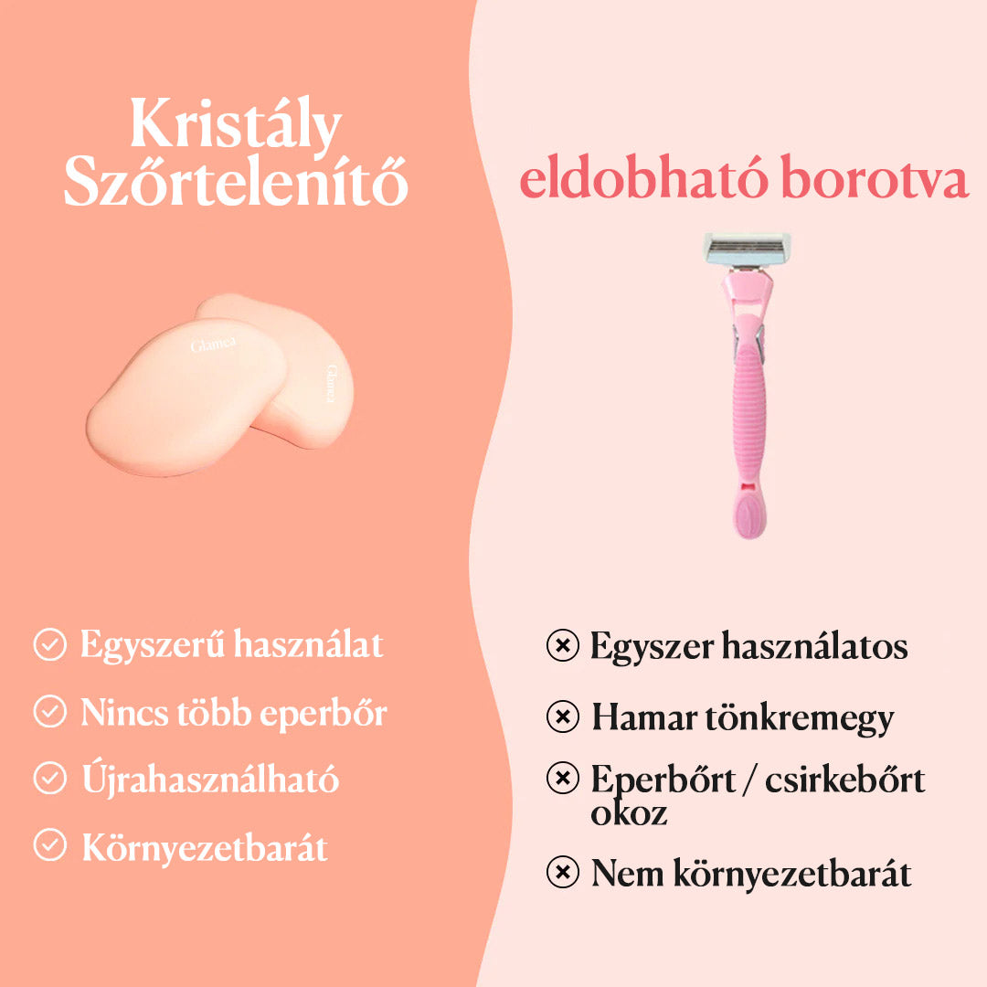 Glamea® Kristály Szőrtelenítő