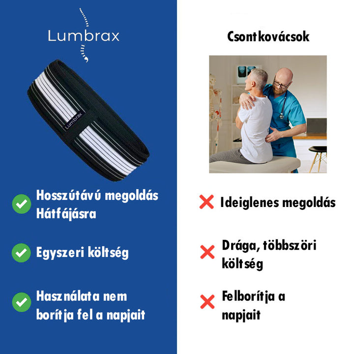 Lumbrax™ Isiász deréköv