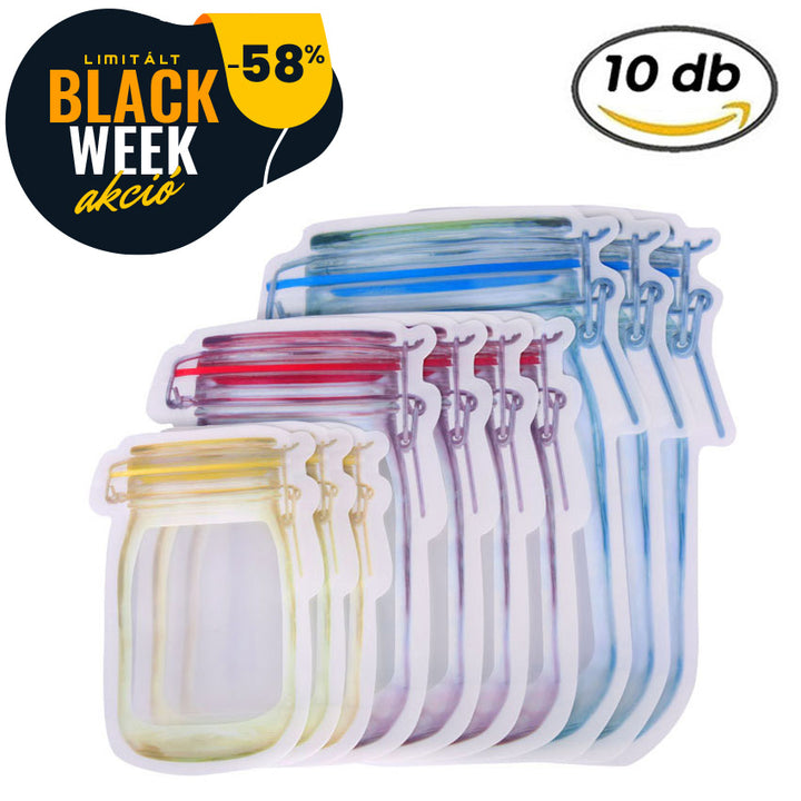 Nagyi befőttje tároló tasak