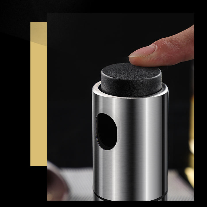 Olajspray rozsdamentes palackban, 135 ml, fém