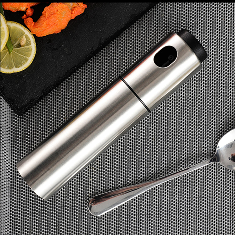 Olajspray rozsdamentes palackban, 135 ml, fém