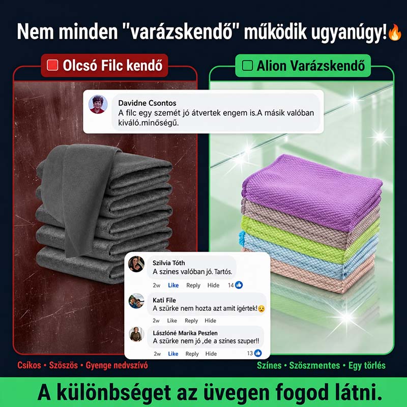 Varázs törlőkendő készlet - 5 db