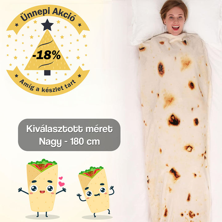 Tortilla & Pizza takaró