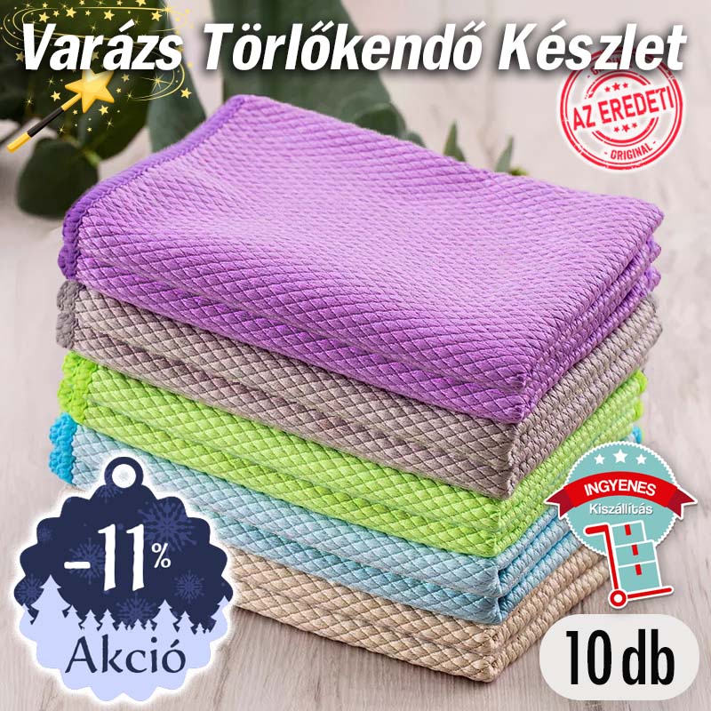 Varázs törlőkendő készlet