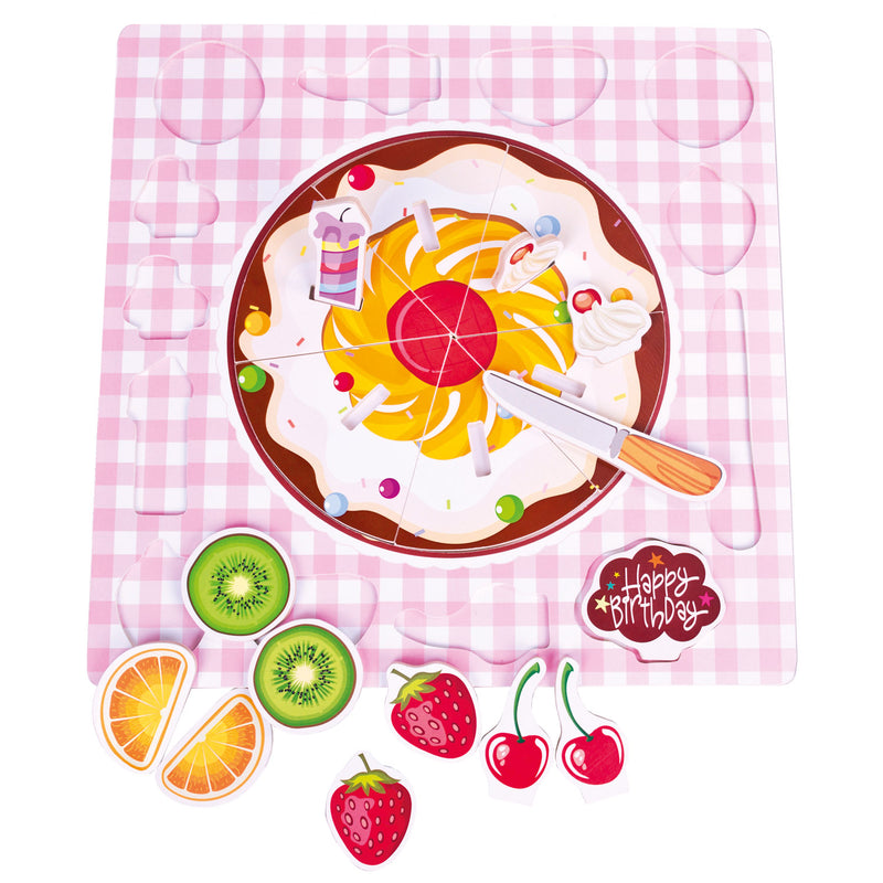 Bino Puzzle - Gyümölcs torta
