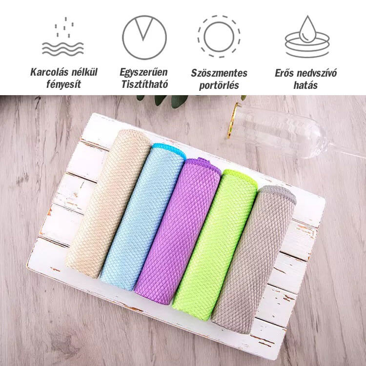 Varázs törlőkendő készlet - 5 db