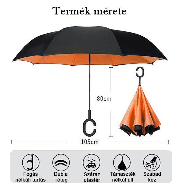 R-Brella fordított esernyő méret