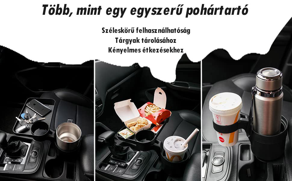 magnemount autós tálca