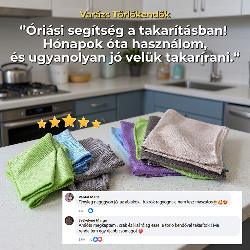 Varázs törlőkendő készlet